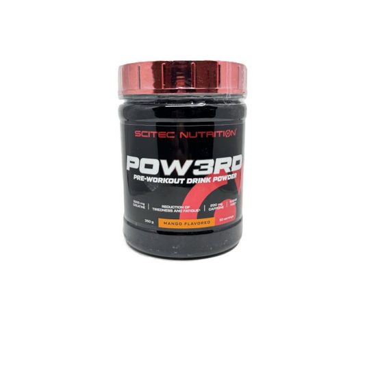 SCITEC POW3RD MANGO - 350 GRAMS