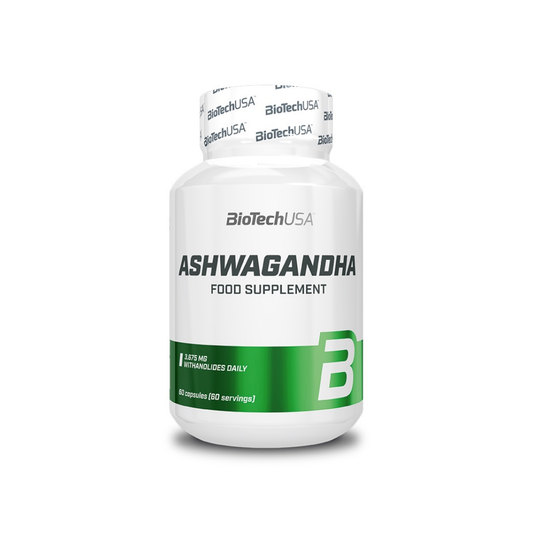 BIOTECHUSA ASHWAGANDHA - 60 CAPS