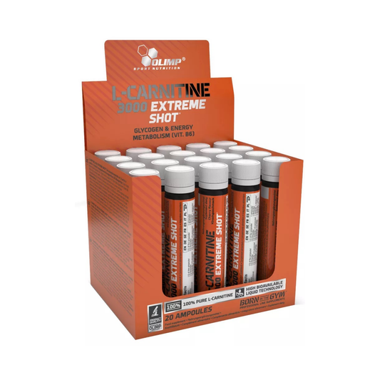 OLIMP NUTRITION L-CARNITINE 3000 EXTREME SHOT CHERRY - 20 X 25 ML