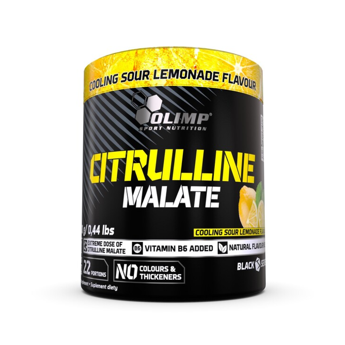 OLIMP NUTRITION CITRULLINE MALATE COOLING SOUR LEMONADE - 200 GRAMS