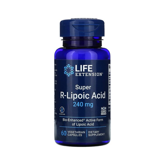 LIFE EXTENSION SUPER R-LIPOIC ACID 240MG - 60 VCAPS
