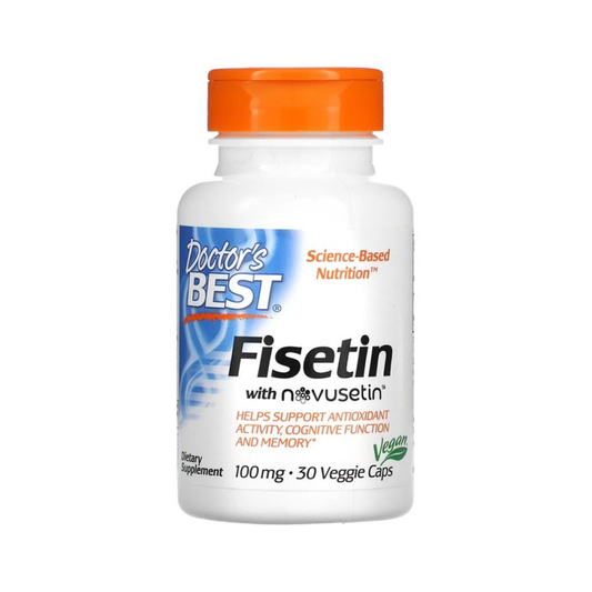 DOCTOR'S BEST FISETIN WITH NOVUSETIN 100MG - 30 VCAPS