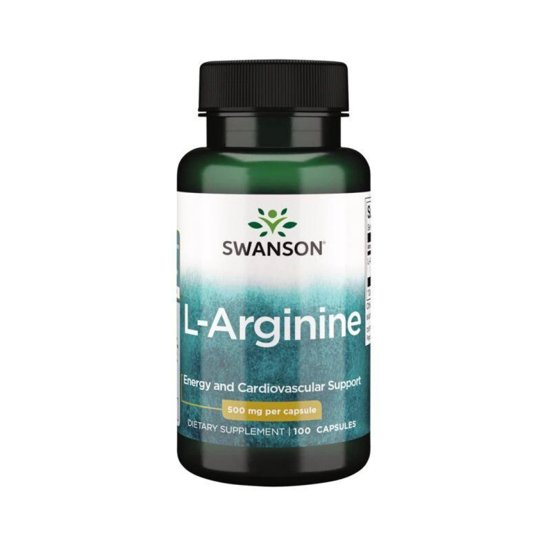 SWANSON L-ARGININE 500MG - 100 CAPS