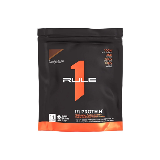 RULE ONE R1 PROTEIN CHOCOLATE FUDGE - 448 GRAMS