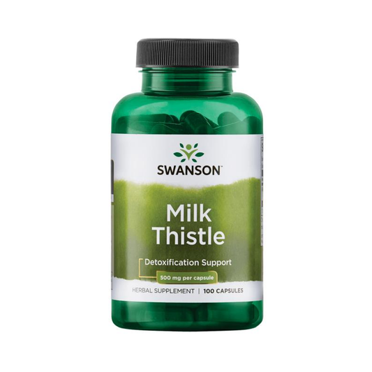 SWANSON MILK THISTLE 500MG - 100 CAPS