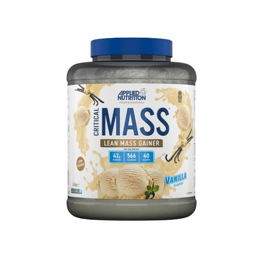 APPLIED NUTRITION CRITICAL MASS - PROFESSIONAL VANILLA - 2400 GRAMS