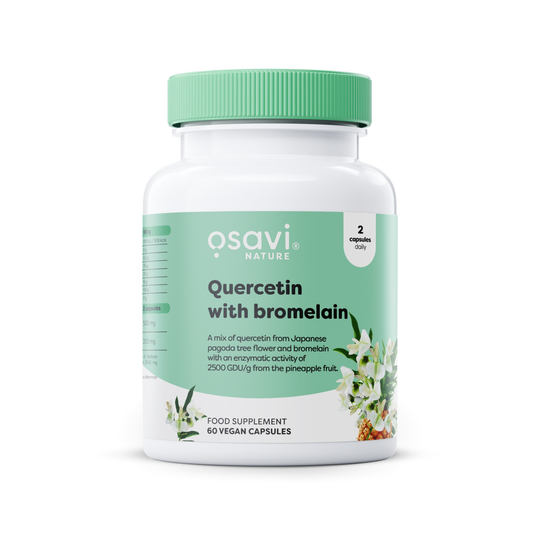 OSAVI QUERCETIN WITH BROMELAIN - 60 VEGAN CAPS