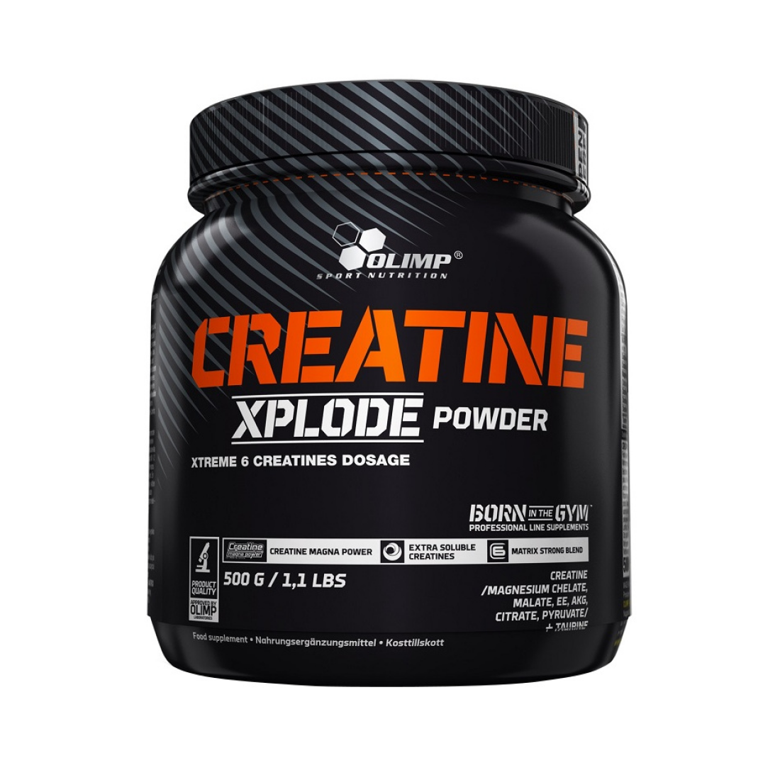 OLIMP NUTRITION CREATINE XPLODE ORANGE - 500 GRAMS