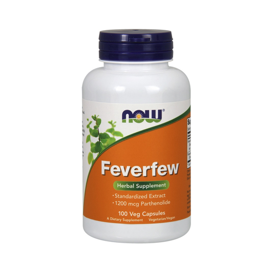 NOW FOODS FEVERFEW - 100 VCAPS