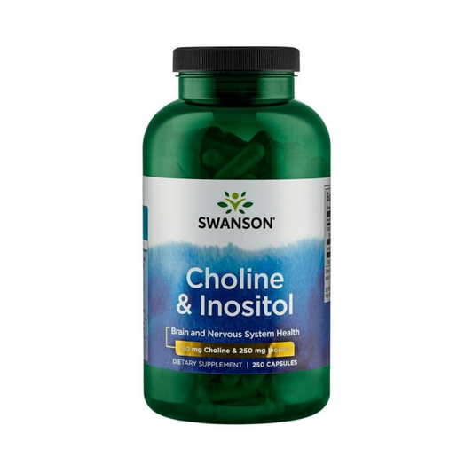 SWANSON CHOLINE & INOSITOL - 250 CAPS