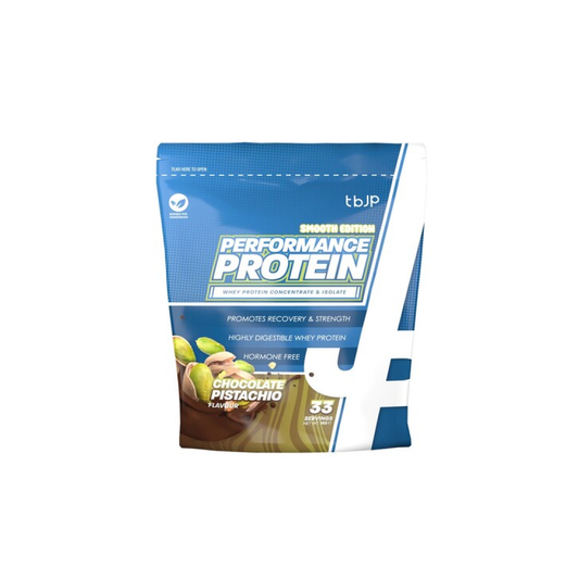 TRAINED BY JP PERFORMANCE PROTEIN SMOOTH CHOCOLATE PISTACHIO - 1000 GRAMS
