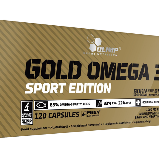 OLIMP NUTRITION GOLD OMEGA 3 SPORT EDITION - 120 CAPS