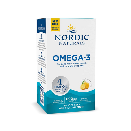 NORDIC NATURALS OMEGA-3 690MG LEMON - 60 SOFTGELS