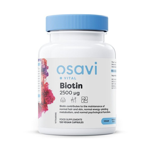 OSAVI BIOTIN 2500MCG - 120 VEGAN CAPS