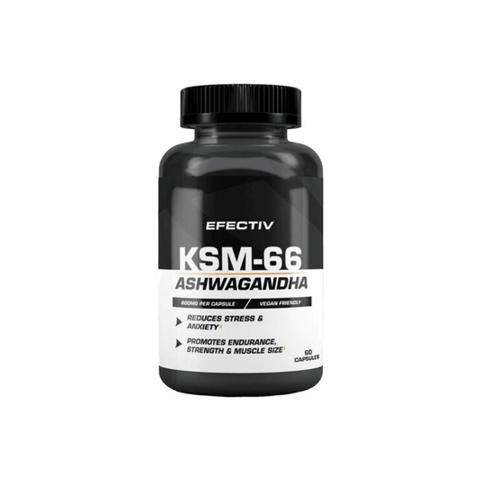 EFECTIV NUTRITION KSM-66 ASHWAGANDHA - 60 CAPS