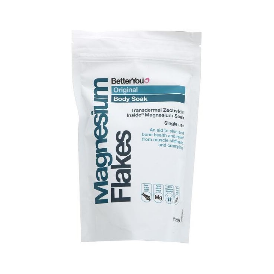 BETTERYOU MAGNESIUM FLAKES - 250 GRAMS