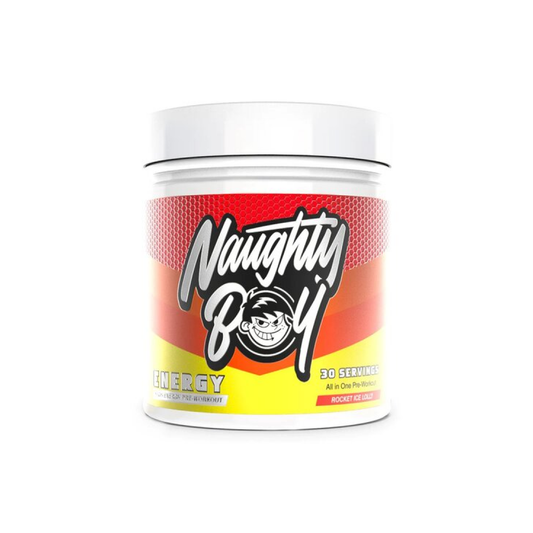NAUGHTY BOY ENERGY ROCKET ICE LOLLY - 390 GRAMS