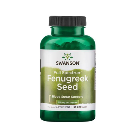 SWANSON FENUGREEK SEED 610MG - 90 CAPS
