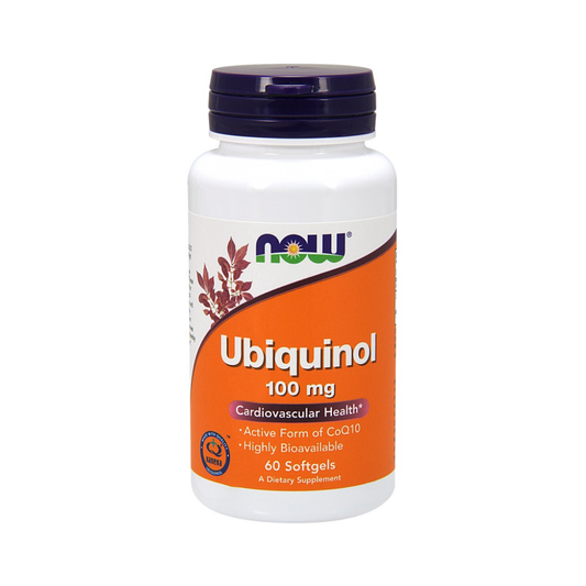 NOW FOODS UBIQUINOL 100MG - 60 SOFTGELS
