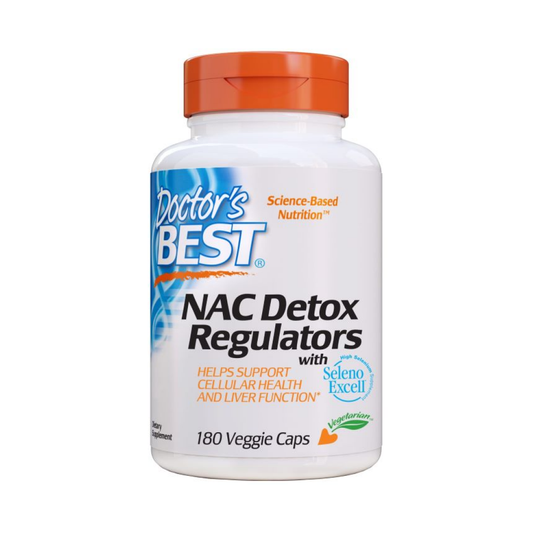 DOCTOR'S BEST NAC DETOX REGULATORS - 180 VCAPS