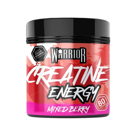 WARRIOR CREATINE + ENERGY MIXED BERRY - 360 GRAMS
