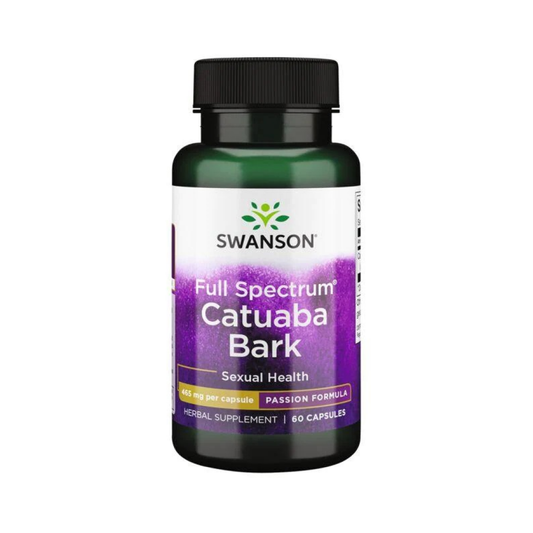 SWANSON FULL SPECTRUM CATUABA BARK 465MG - 60 CAPS