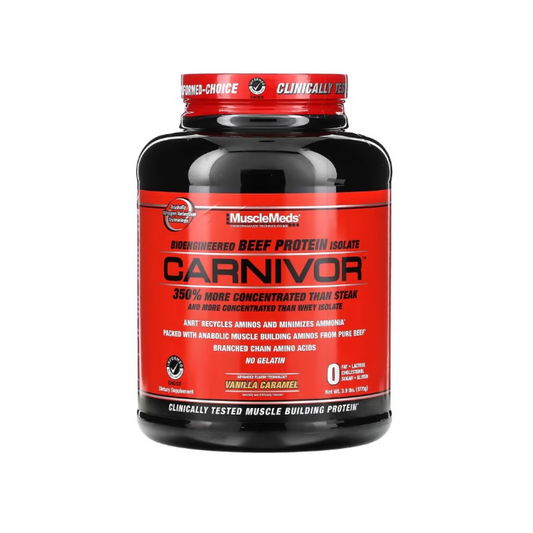 MUSCLEMEDS CARNIVOR VANILLA CARAMEL - 1775 GRAMS