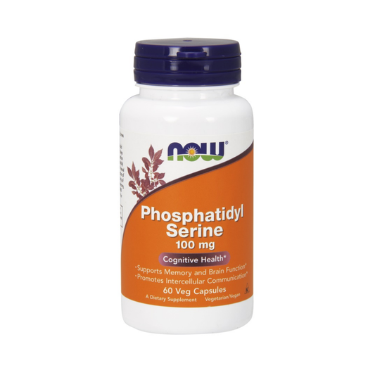NOW FOODS PHOSPHATIDYL SERINE 100MG - 60 VCAPS
