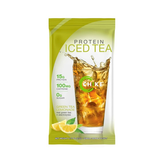 CHIKE NUTRITION PROTEIN ICED TEA GREEN TEA LEMONADE - 21 GRAMS