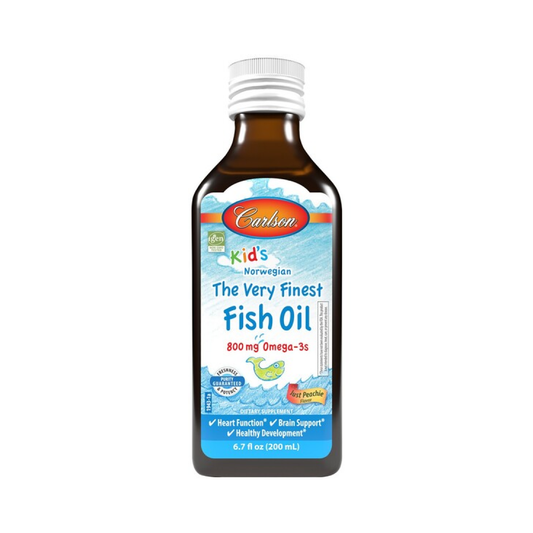 CARLSON LABS KID'S THE VERY FINEST FISH OIL 800MG JUST PEACHIE - 200 ML