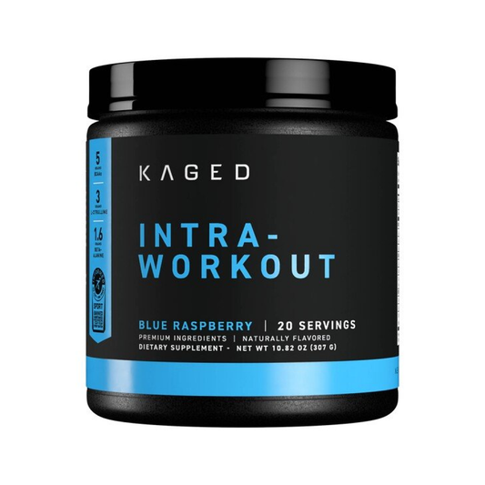 KAGED MUSCLE INTRA-WORKOUT BLUE RASPBERRY - 307 GRAMS