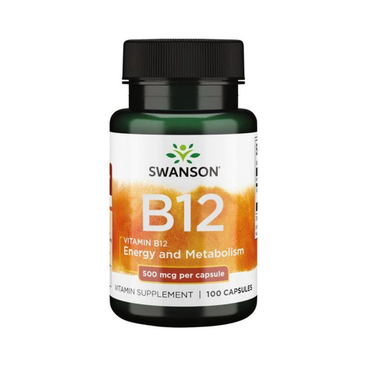 SWANSON VITAMIN B12 500MCG - 100 CAPS