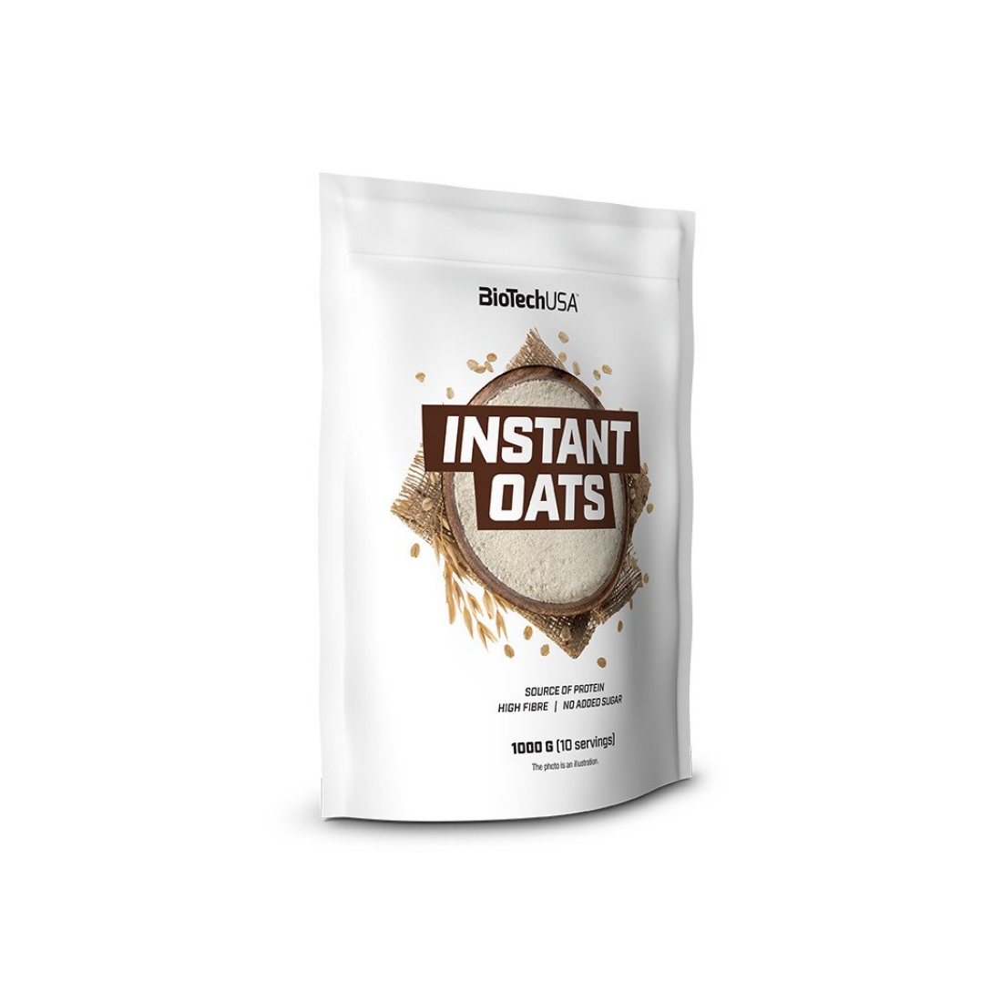 BIOTECHUSA INSTANT OATS COOKIES & CREAM - 1000 GRAMS