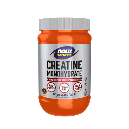 NOW FOODS CREATINE MONOHYDRATE PURE POWDER - 600 GRAMS