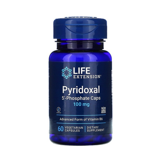 LIFE EXTENSION PYRIDOXAL 5'-PHOSPHATE CAPS 100MG - 60 VCAPS