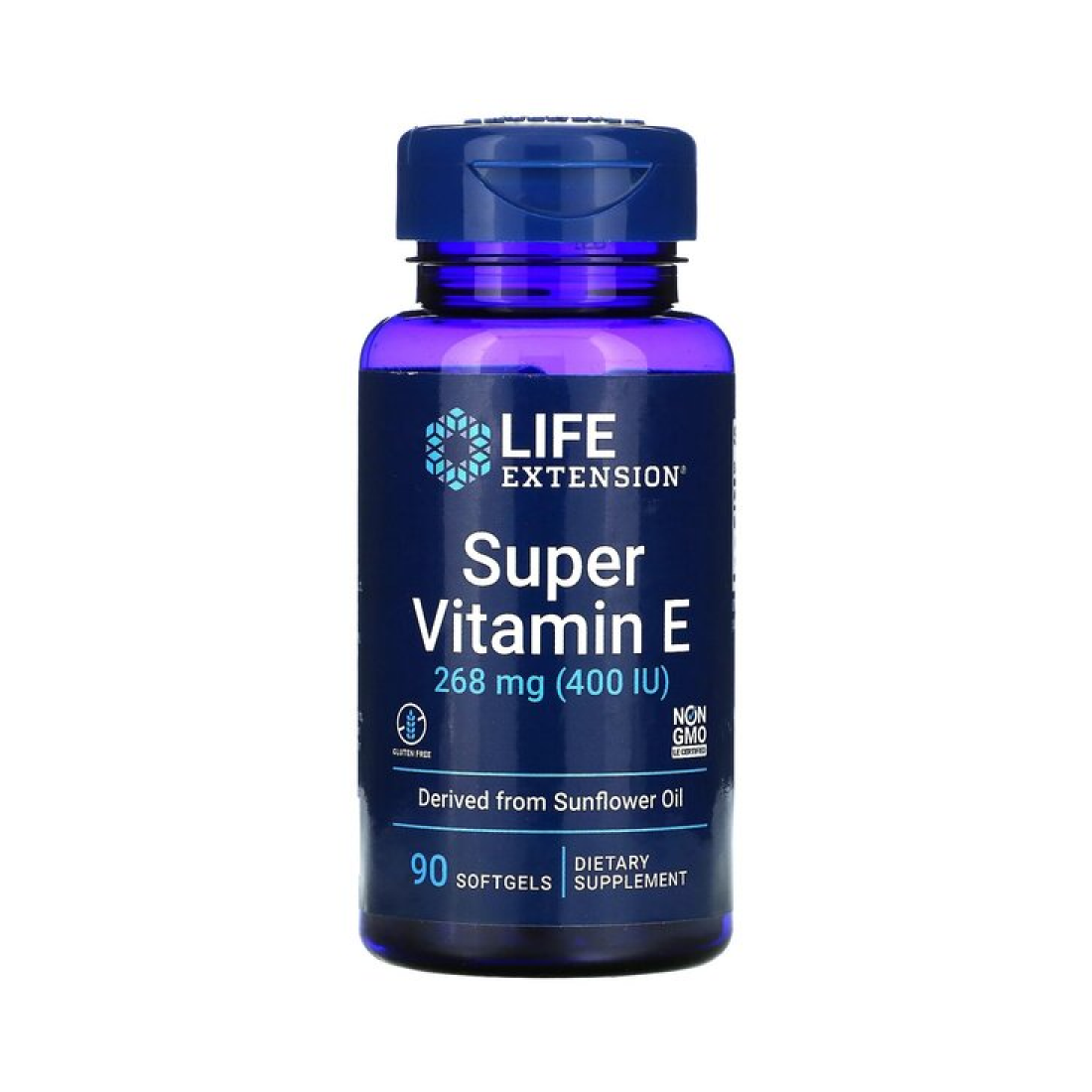 LIFE EXTENSION SUPER VITAMIN E 268MG - 90 SOFTGELS