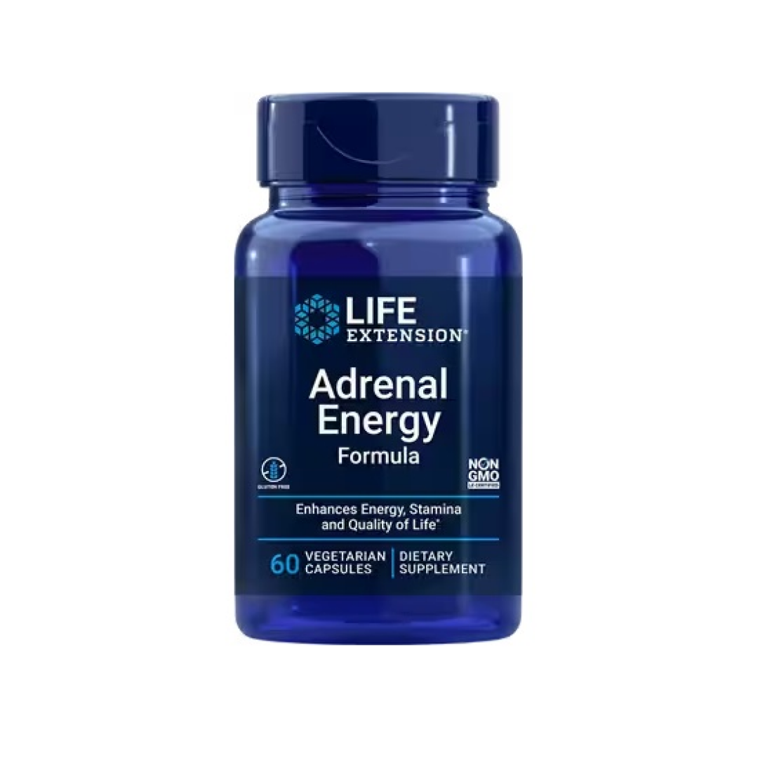 LIFE EXTENSION ADRENAL ENERGY FORMULA - 120 VCAPS