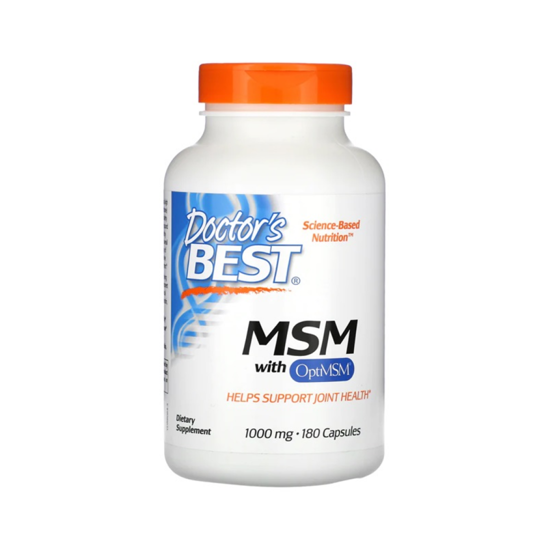 DOCTOR'S BEST MSM WITH OPTIMSM 1000MG - 180 CAPS