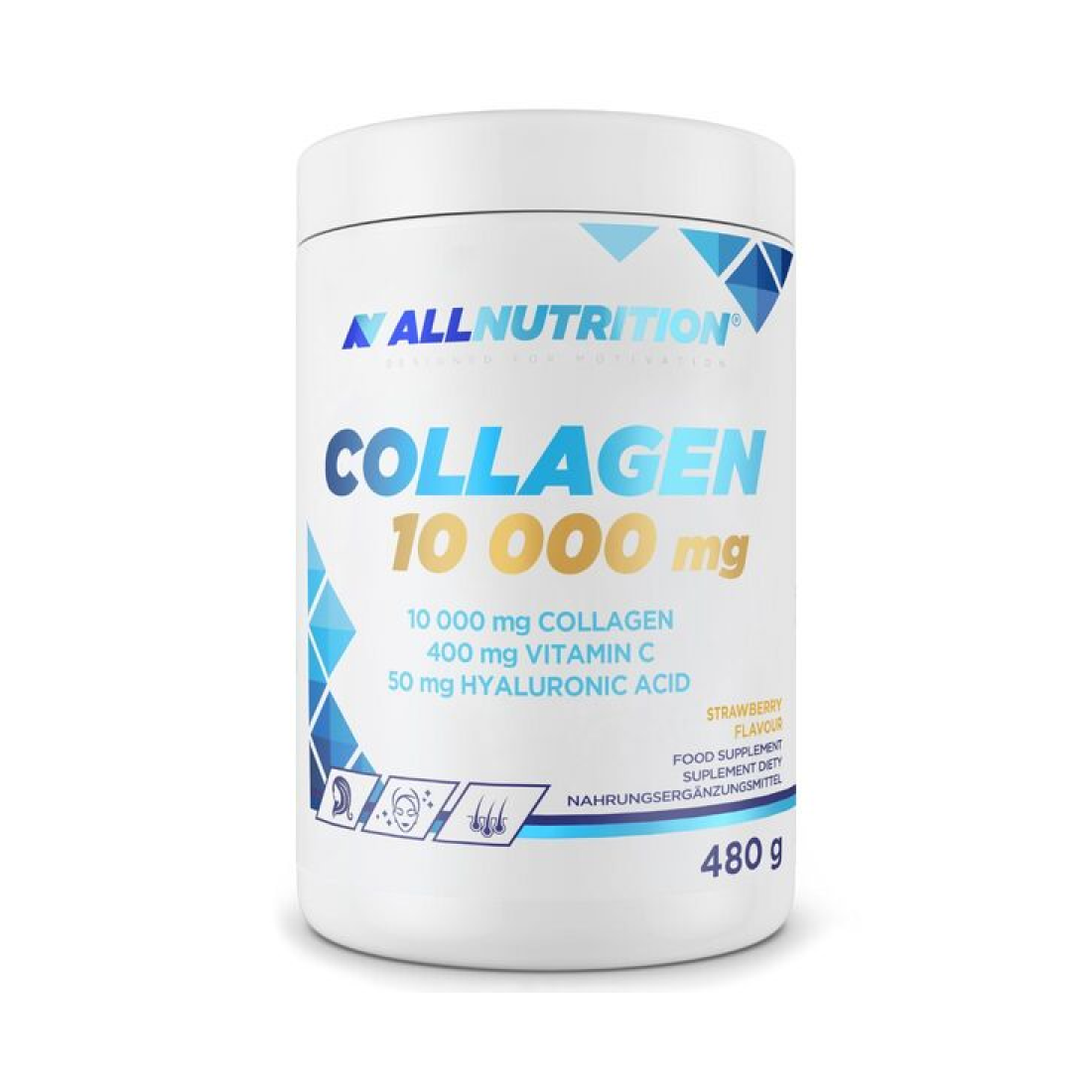 ALLNUTRITION COLLAGEN STRAWBERRY - 480 GRAMS