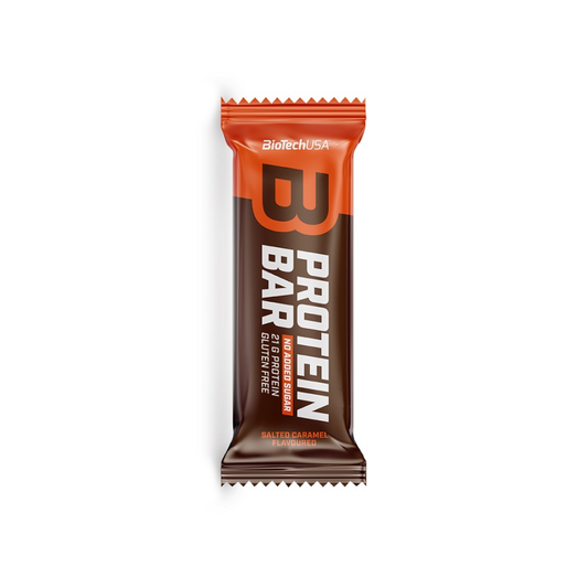 BIOTECHUSA PROTEIN BAR SALTED CARAMEL - 16 X 70G