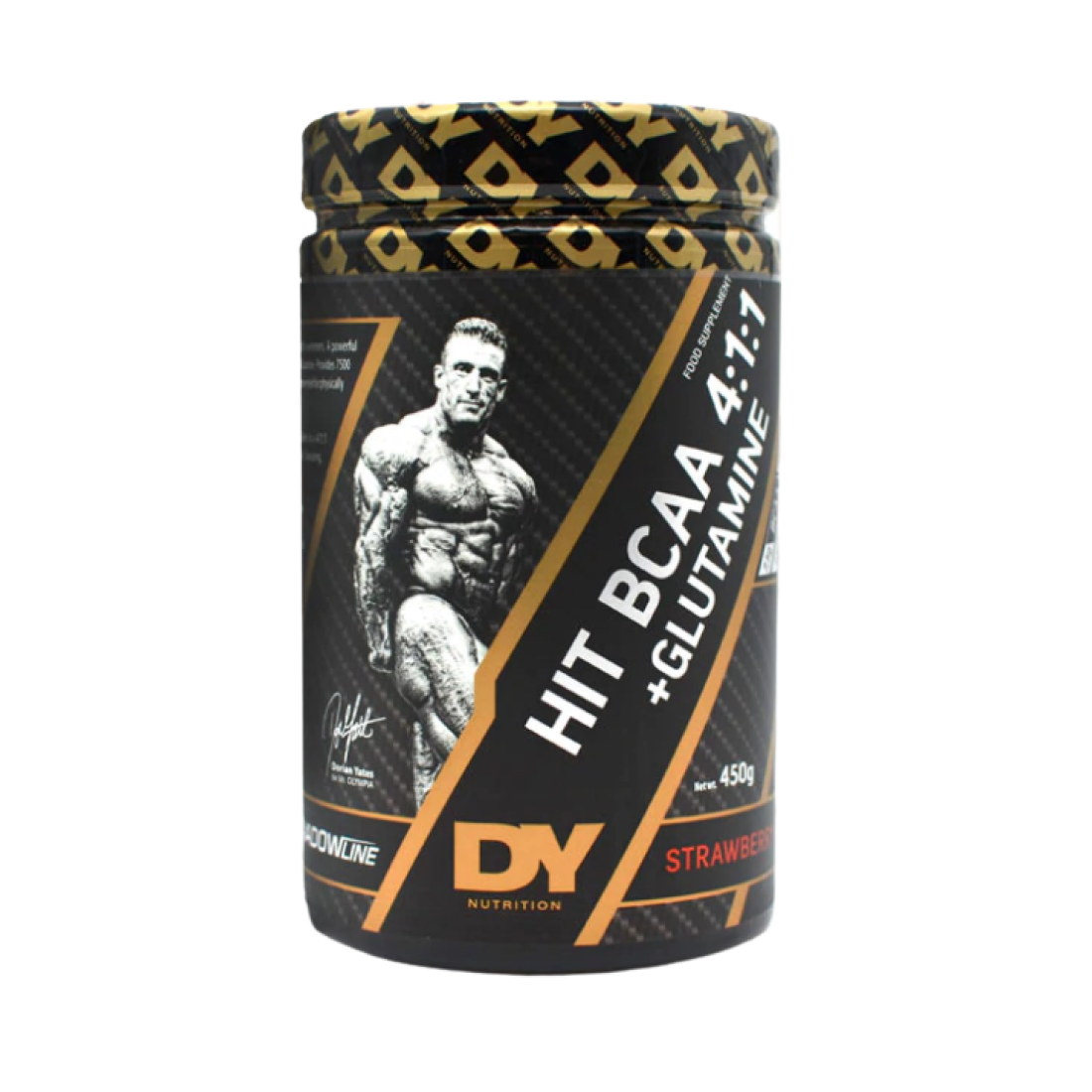 DORIAN YATES HIT BCAA 4:1:1 + GLUTAMINE STRAWBERRY - 450 GRAMS