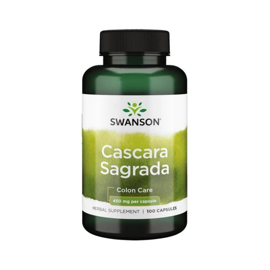 SWANSON CASCARA SAGRADA 450MG - 100 CAPS