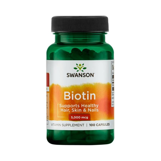 SWANSON BIOTIN 5000MCG - 100 CAPS