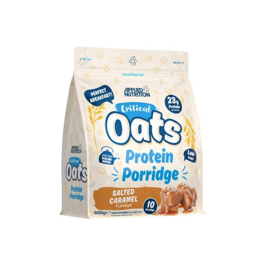 APPLIED NUTRITION CRITICAL OATS PROTEIN PORRIDGE SALTED CARAMEL - 600 GRAMS