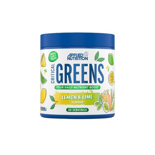 APPLIED NUTRITION CRITICAL GREENS LEMON & LIME - 150 GRAMS