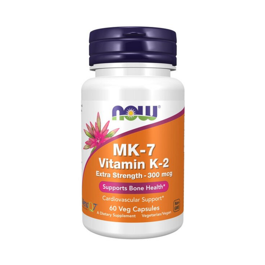 NOW FOODS MK-7 VITAMIN K-2 300MCG EXTRA STRENGTH - 60 VCAPS