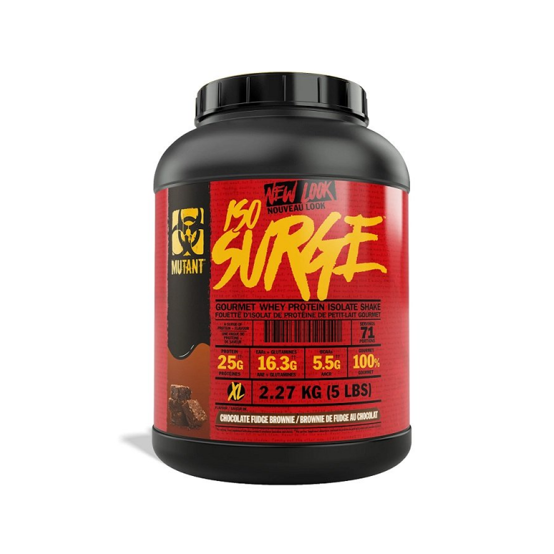 MUTANT ISO SURGE CHOCOLATE FUDGE BROWNIE - 2270 GRAMS