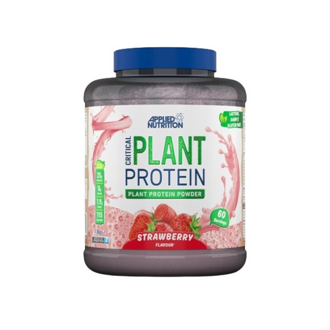 APPLIED NUTRITION CRITICAL PLANT PROTEIN STRAWBERRY - 1800 GRAMS