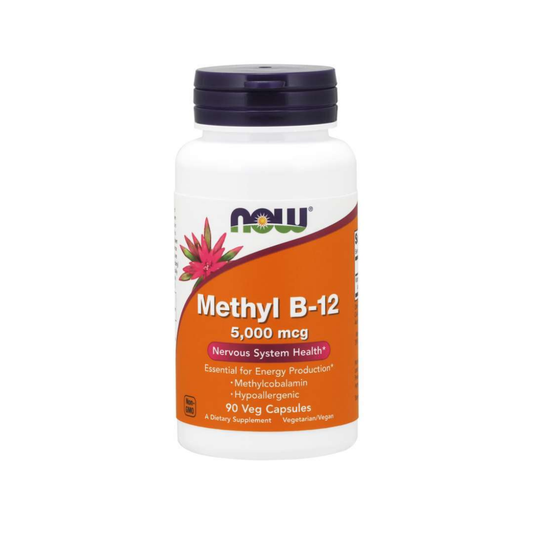 NOW FOODS METHYL B-12 5000MCG - 90 VCAPS