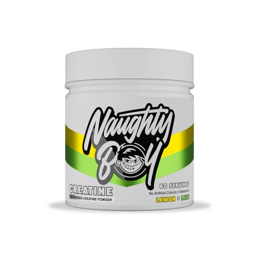 NAUGHTY BOY CREATINE LEMON + LIME - 300 GRAMS